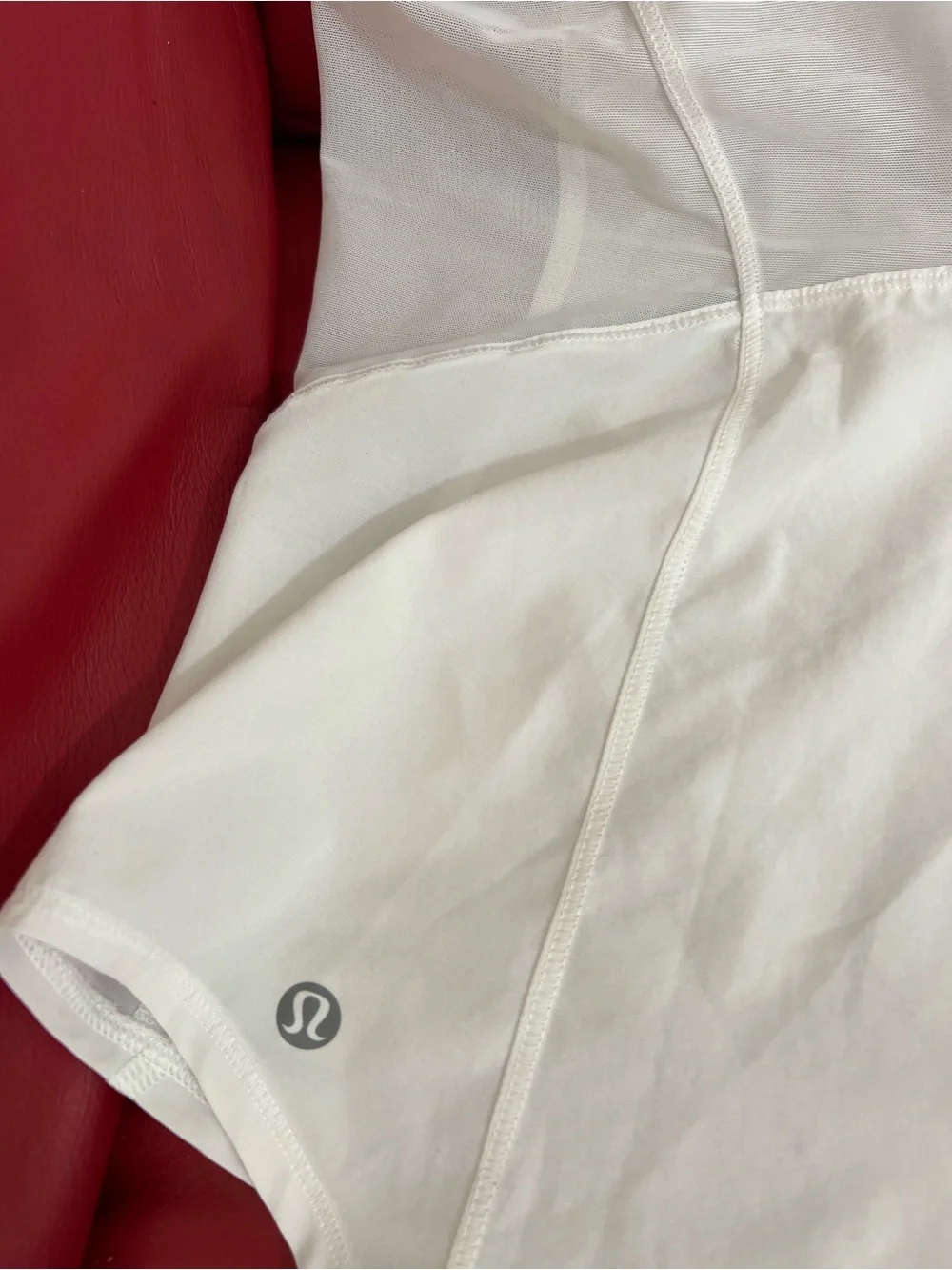lululemon athletica green High-Rise Leggings with White Tank